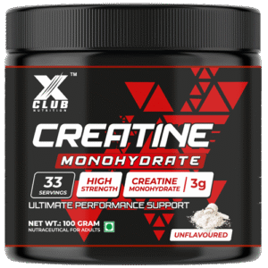 XClub Nutrition Creatine Monohydrate Unflavoured | 33 Servings