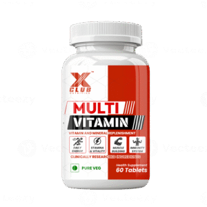 XClub Nutrition Multivitamin Tablets For Women and Men – 60 Tablets