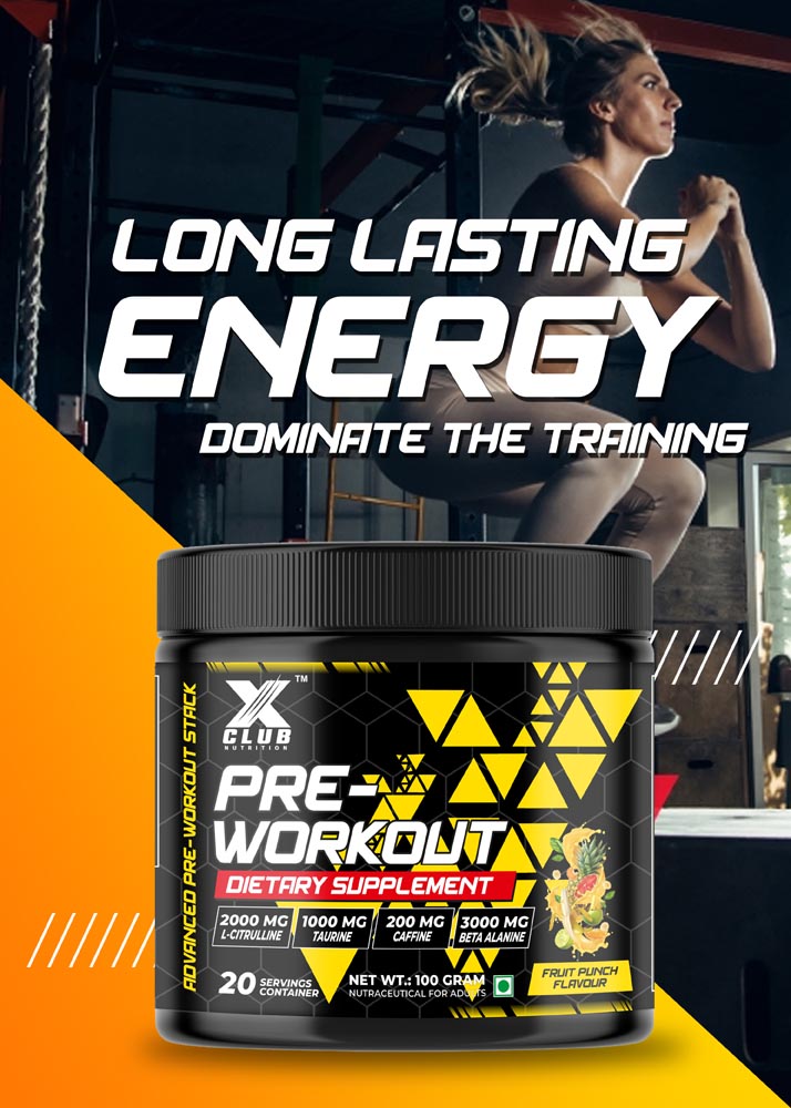 Pre Workout Fruit Punch Header Banner Mobile